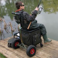 fishing tackle box on wheels